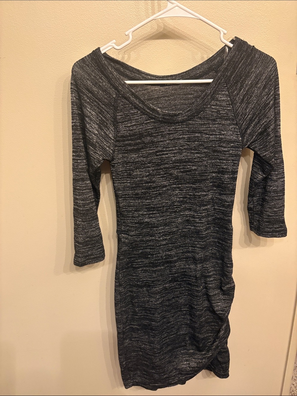 Rue21 Dark Gray Heather Crewneck dress